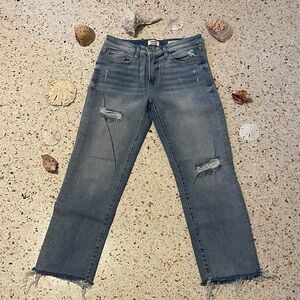 Kensie Girl The Slim Jeans Size 4/27 High Rise Light Blue Jeans S/Stretch!